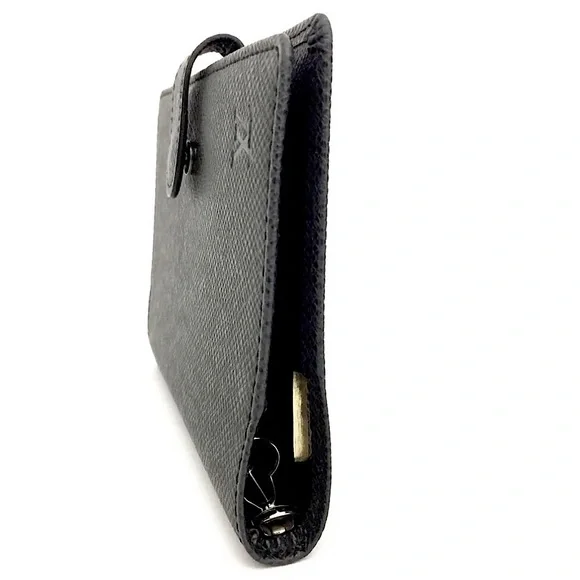 Louis Vuitton Nlack Taiga Agenda PM Leather Notebook Cover - MINT CONDITION! - Picture 3 of 7